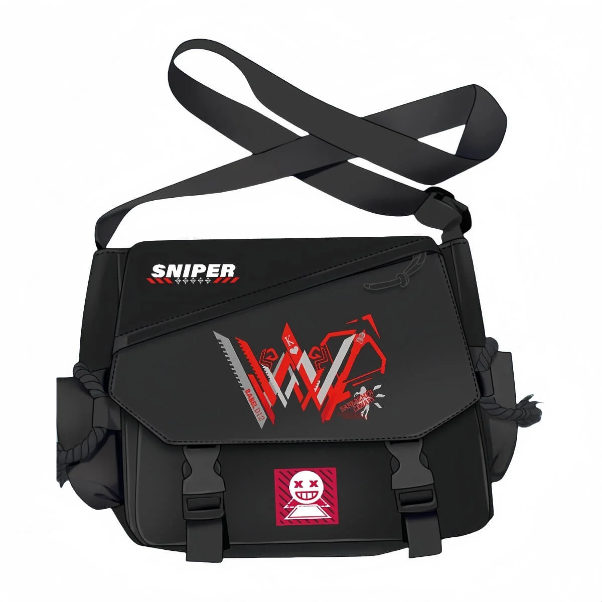 Arknights Black Canvas bag slung - Image 14