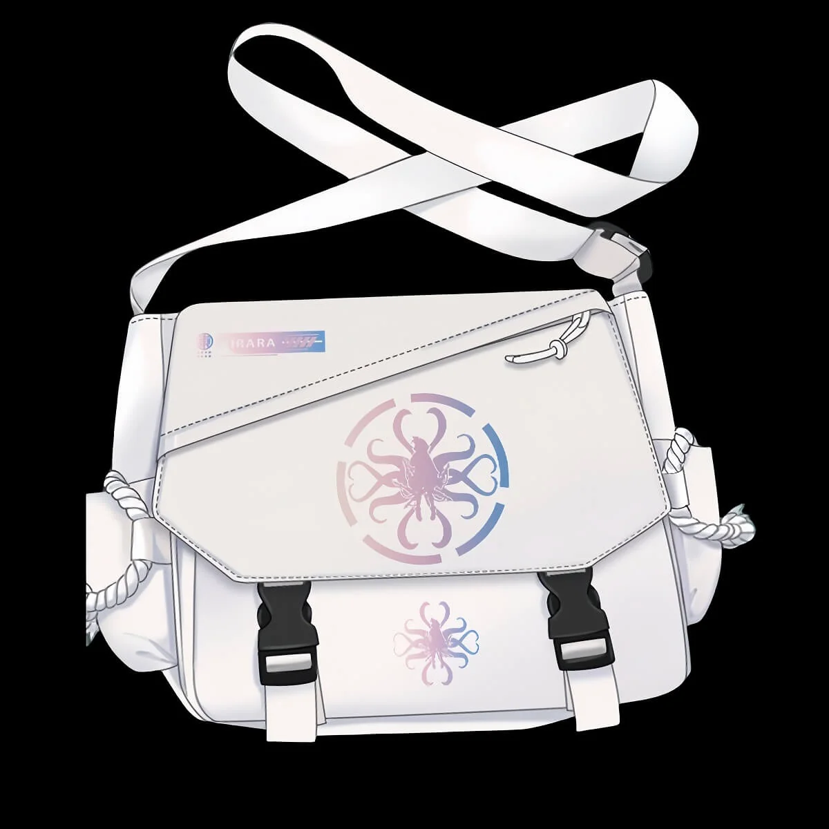 Arknights Black Canvas bag slung - Image 17
