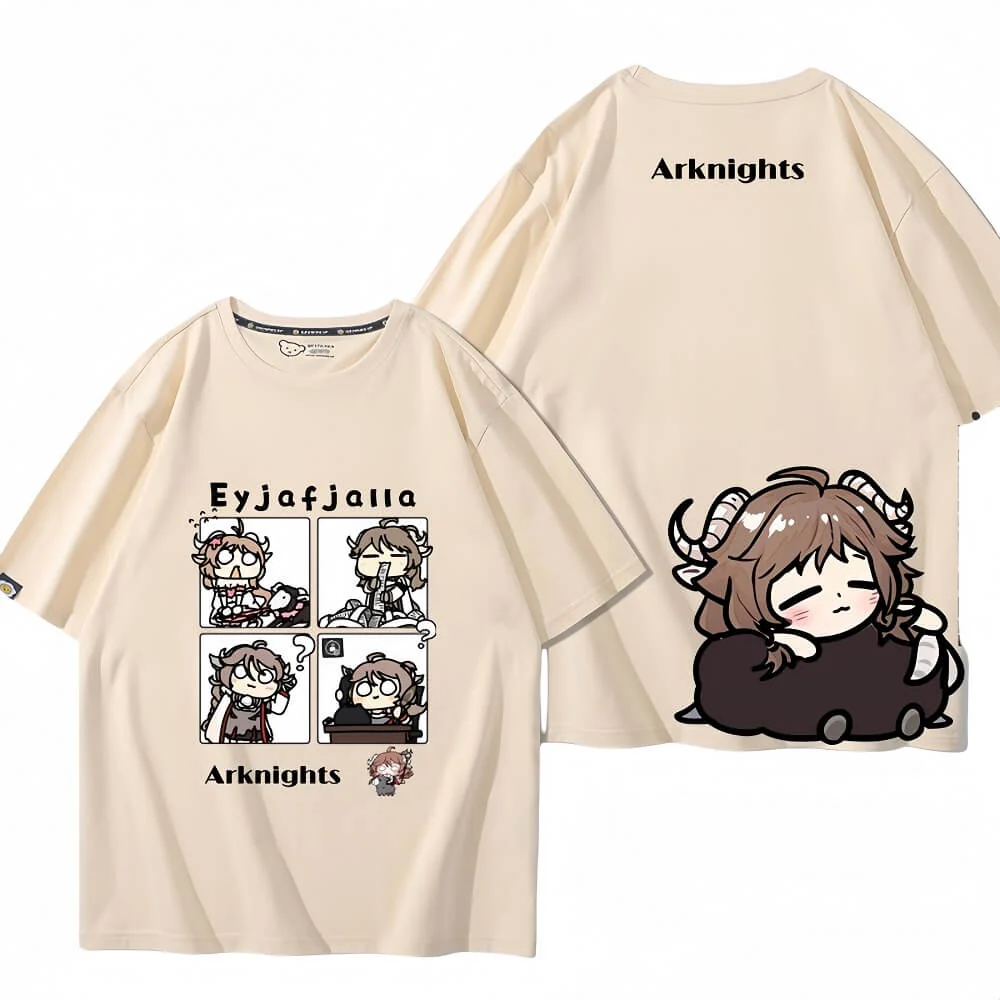 Arknights Eyjafjalla Style T-shirt Series - Image 12