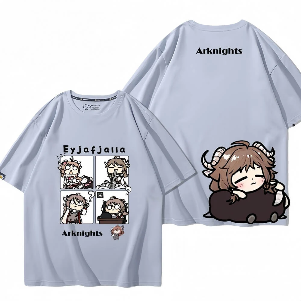 Arknights Eyjafjalla Style T-shirt Series - Image 17