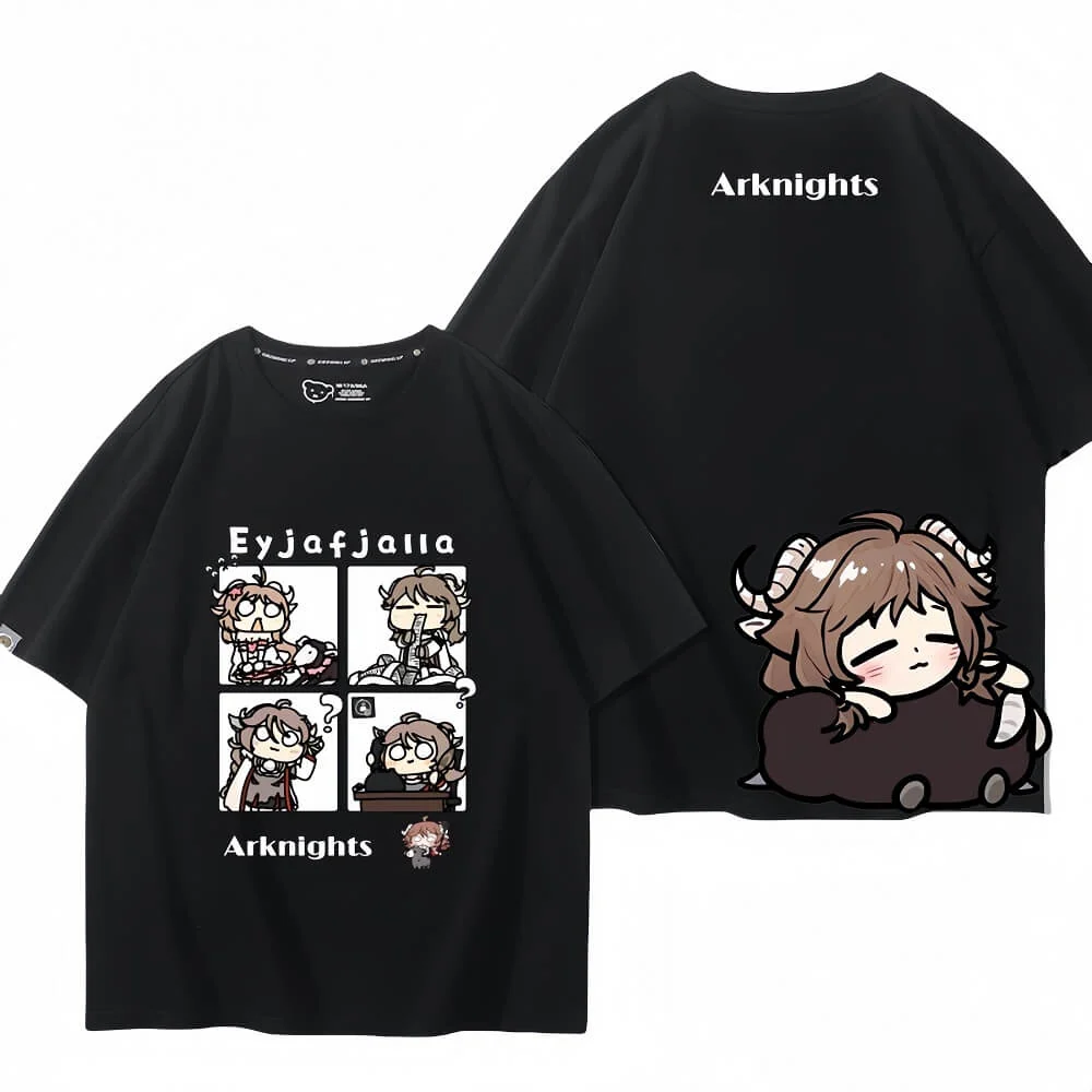 Arknights Eyjafjalla Style T-shirt Series - Image 7