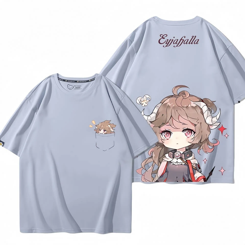 Arknights Eyjafjalla Style T-shirt 2 - Image 4
