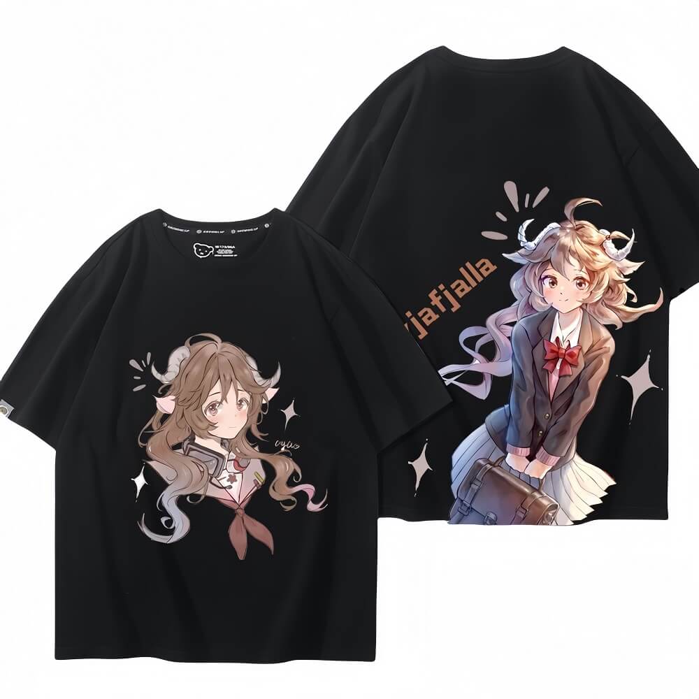 Arknights Eyjafjalla Style T-shirt 4 - Image 2