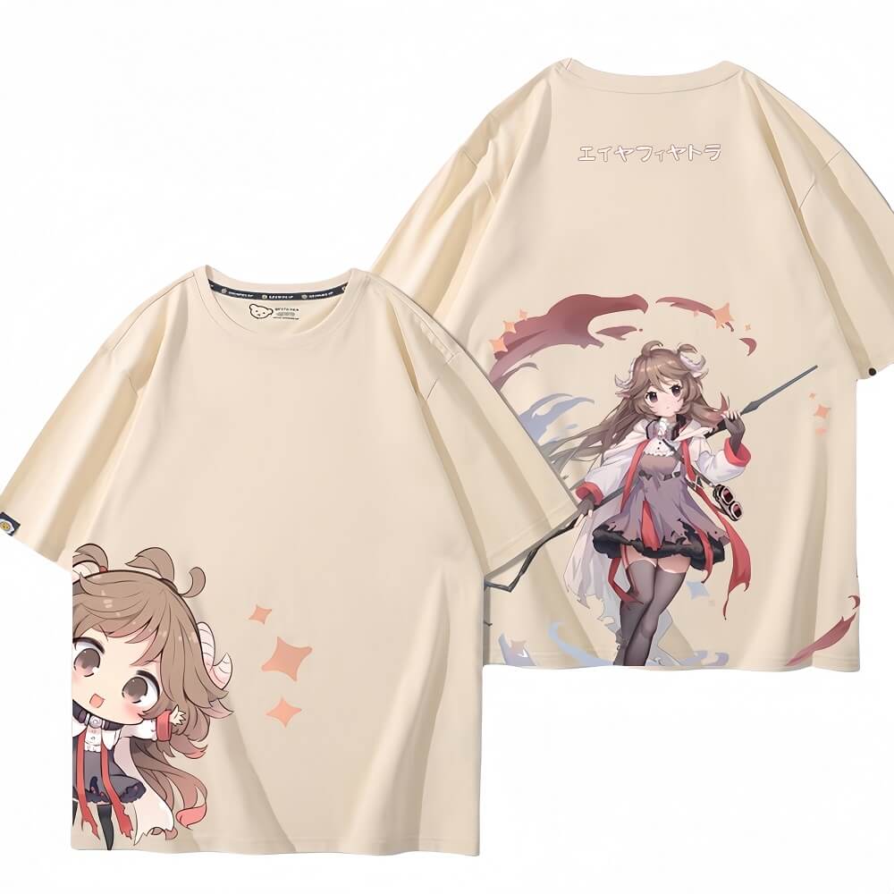 Arknights Eyjafjalla Style T-shirt 4 - Image 3