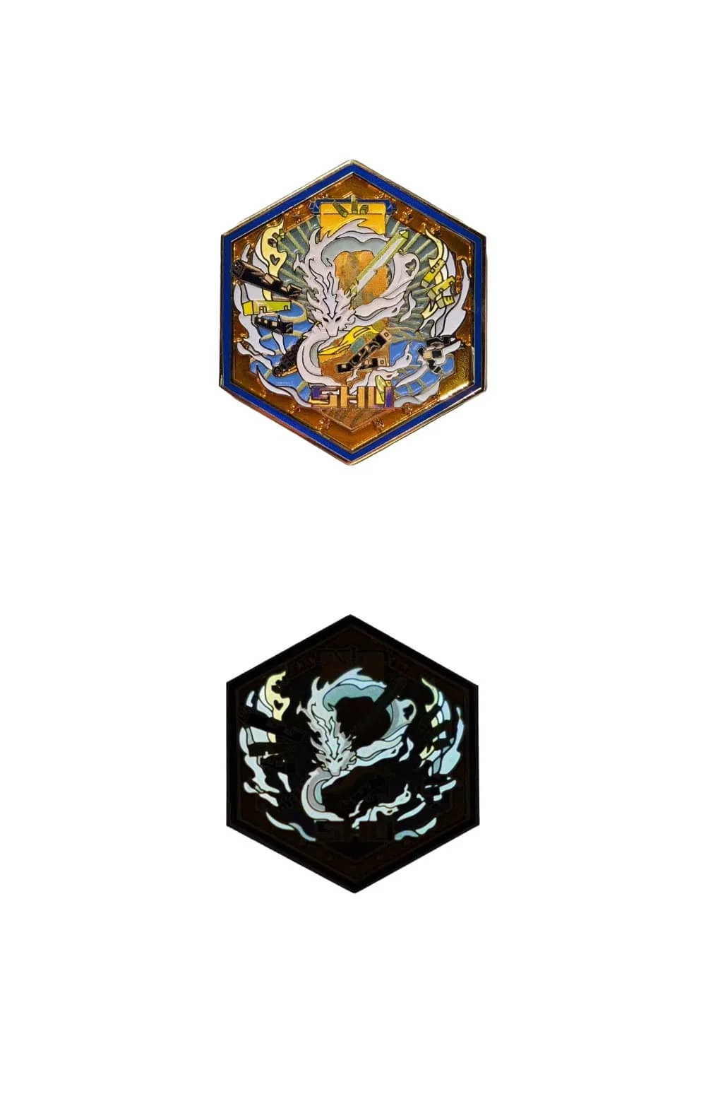 Arknights Fan-made Metal Badges - Shu - Image 4