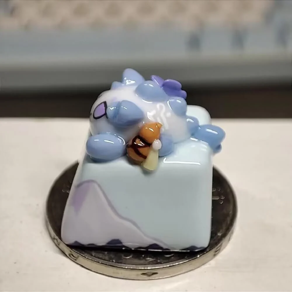 Arknights Ling Bean keycaps - Image 3