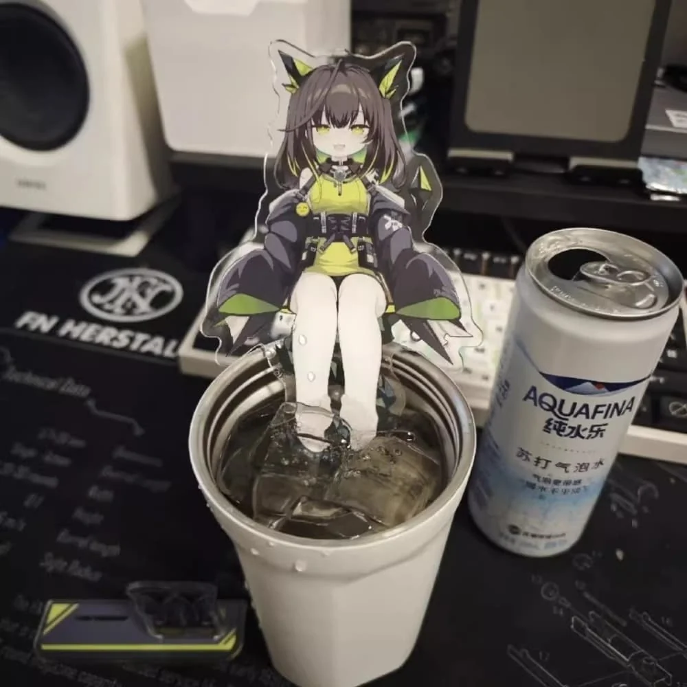 Arknights Mon3tr Acrylic Stand Fan Work