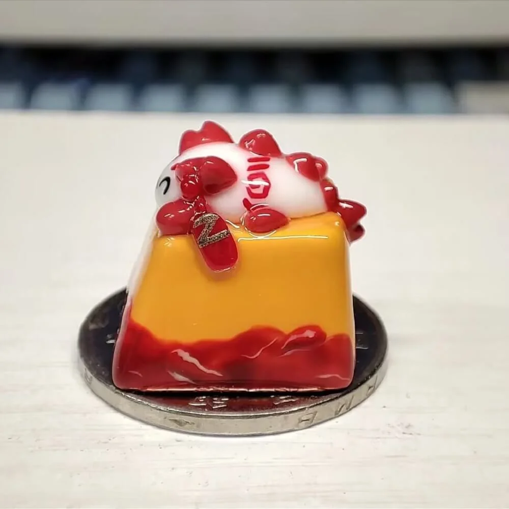 Arknights Nian Bean keycaps - Image 3