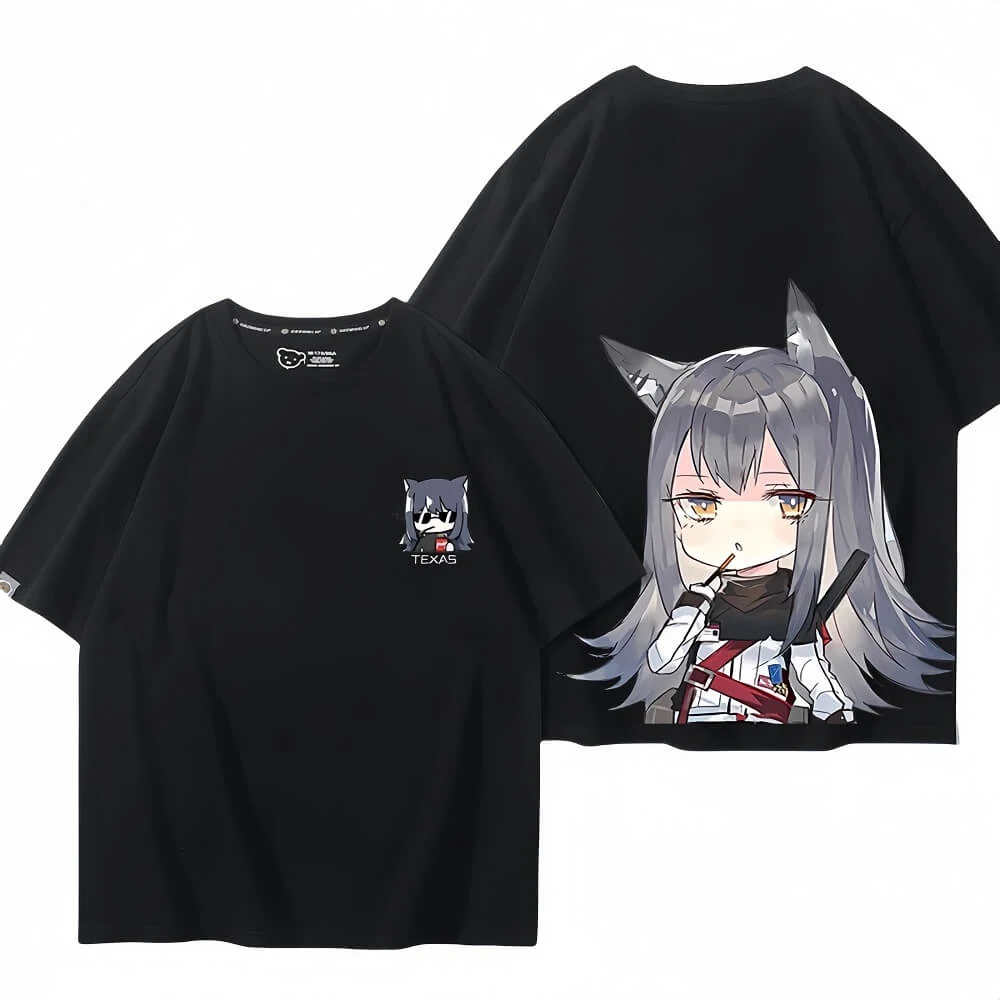 Arknights Texas & Lappland Style T-shirt Series - Image 12