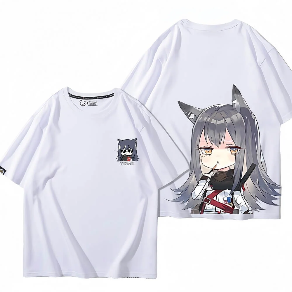 Arknights Texas & Lappland Style T-shirt Series - Image 15