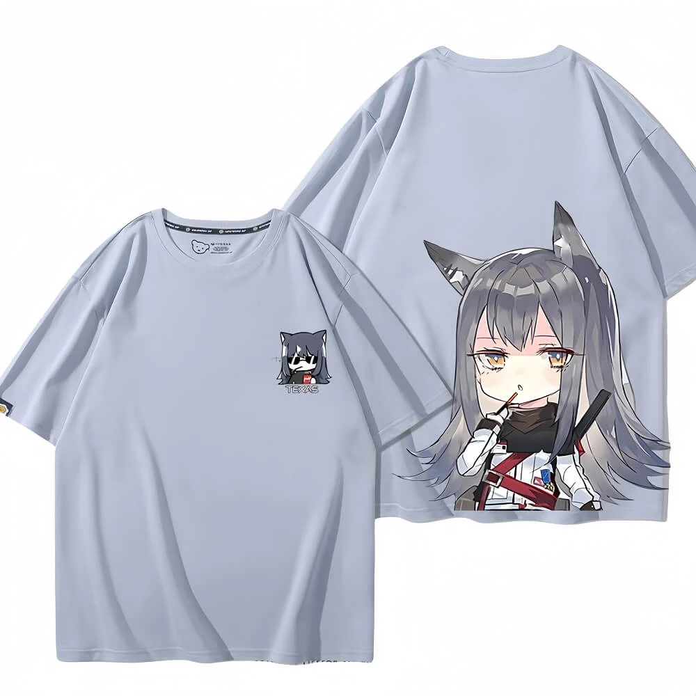 Arknights Texas & Lappland Style T-shirt Series - Image 20