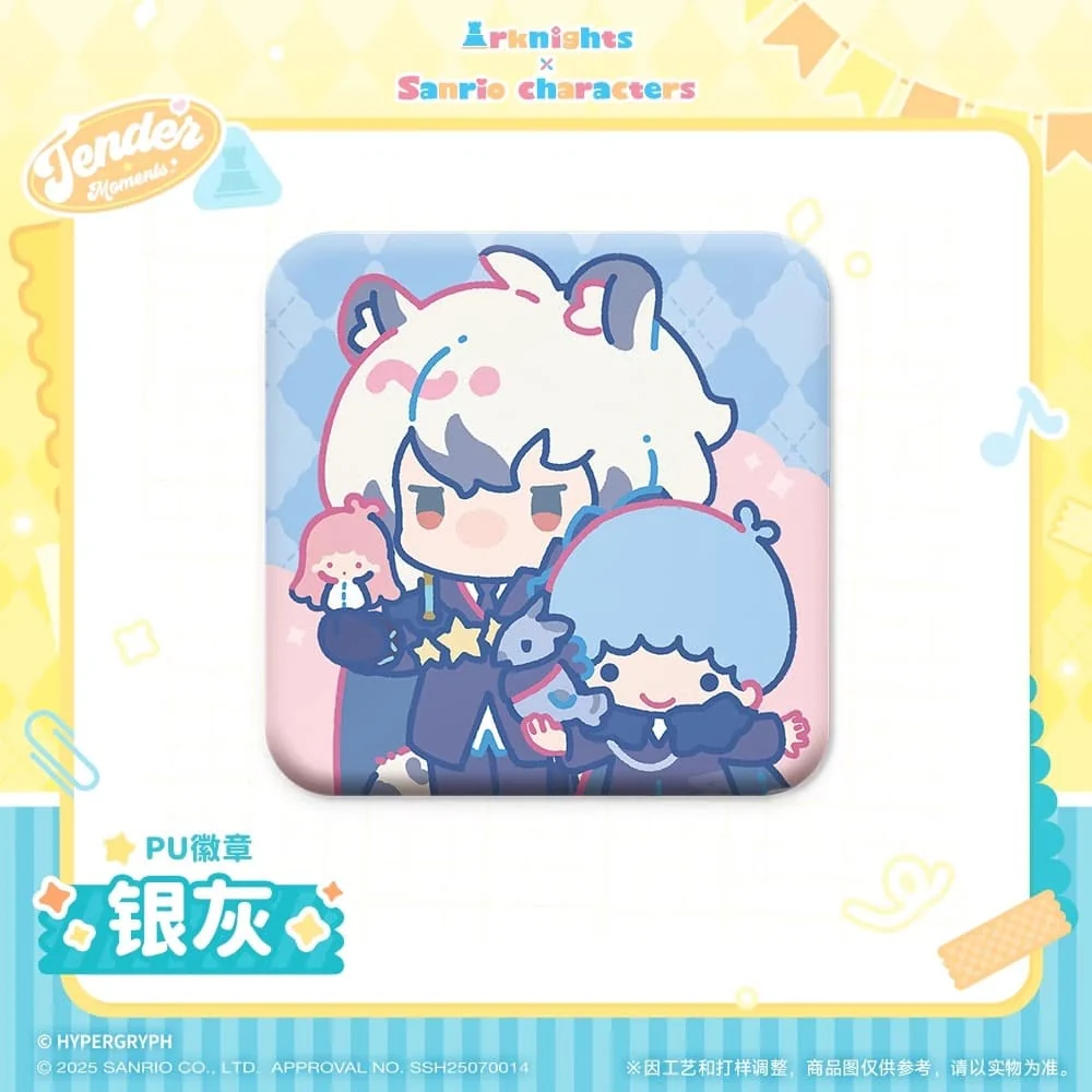 Arknights x Sanrio Family-PU Badge - Image 9
